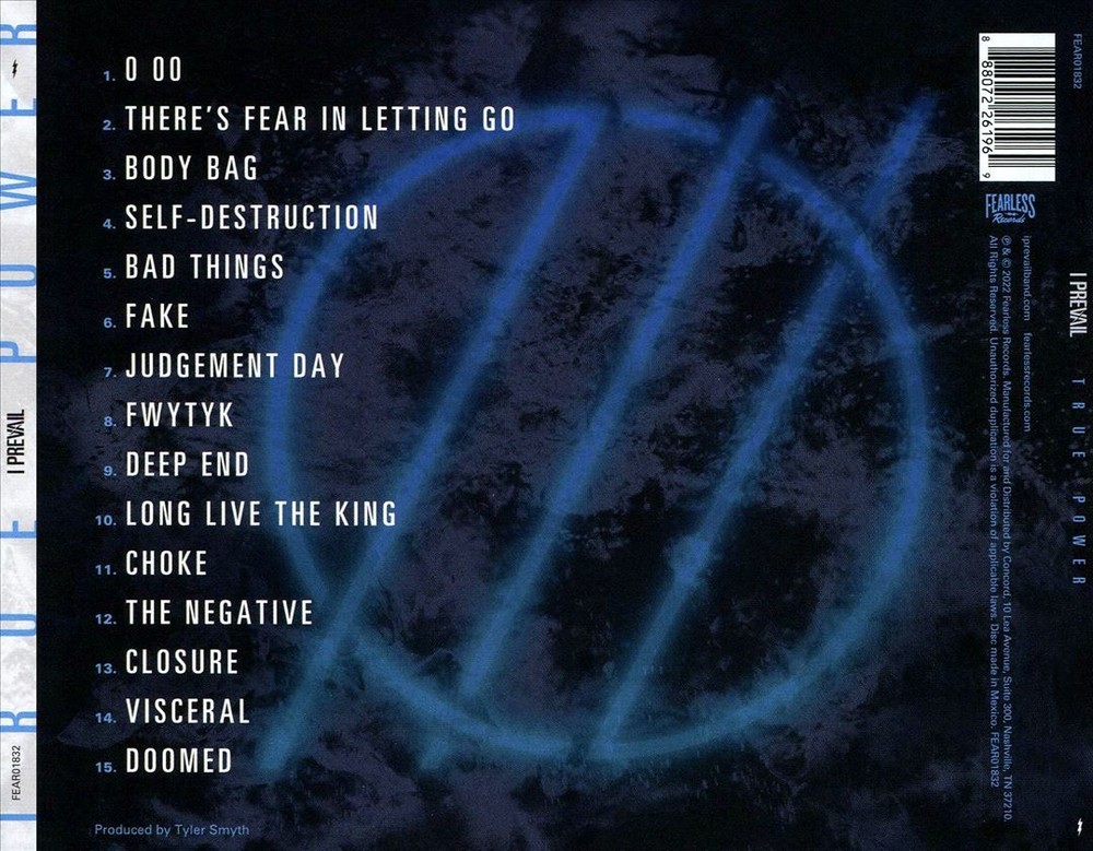 I Prevail True Power New Cd