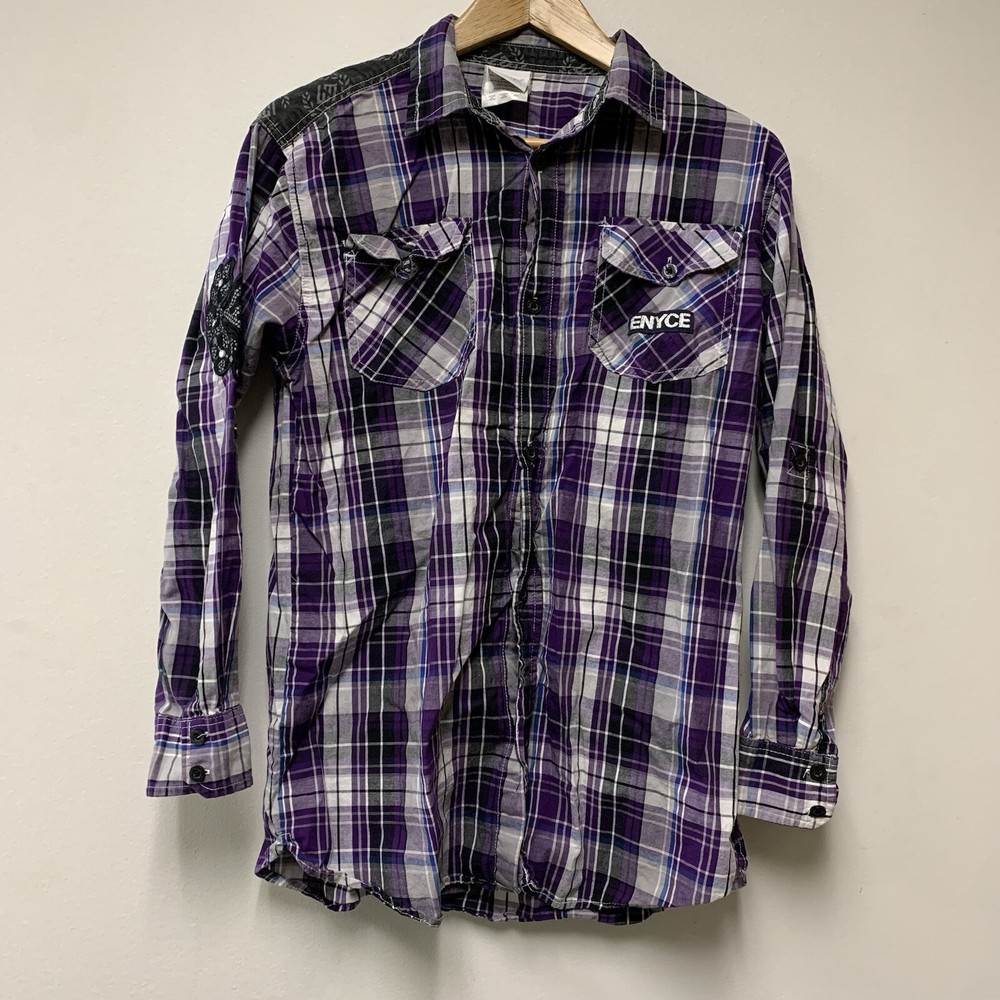 Enyce Mens XL Long Sleeve Button Up Shirt Sean Combs