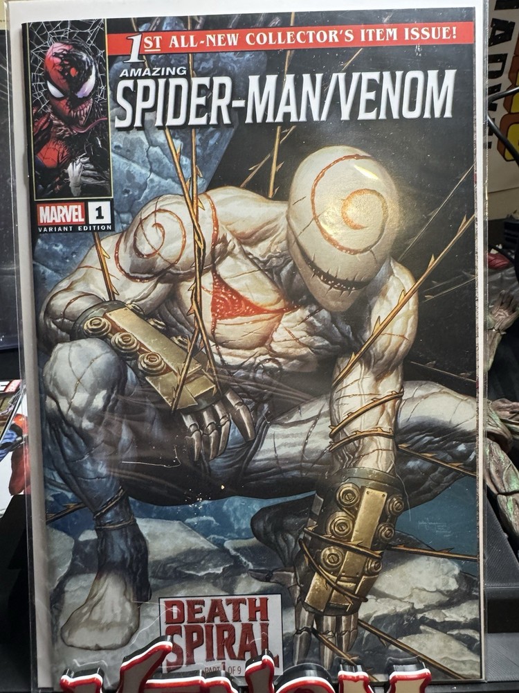 Amazing Spider-Man Venom Death Spiral #1 Mico Suayan MegaCon 2026 Marvel Comics