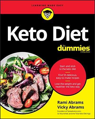 Keto Diet For Dummies - Paperback, by Abrams Rami; Abrams Vicky - Very Good