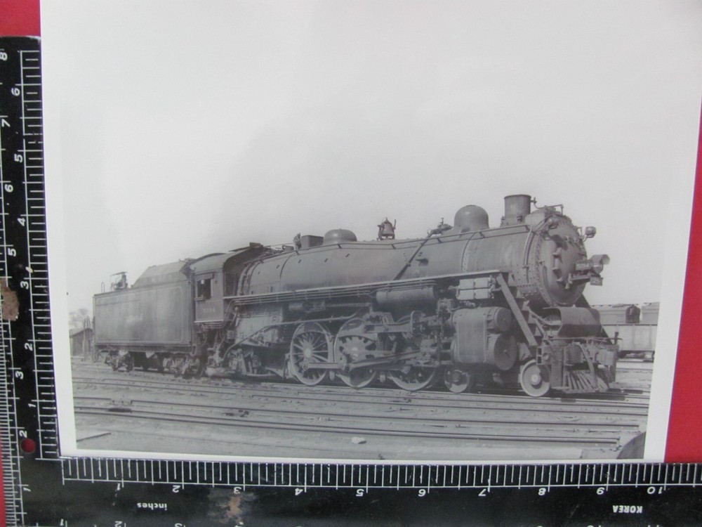 Gulf Mobile & Ohio Railroad 4-6-2 Locomotive #5294 Old 8X10 Photo Venice