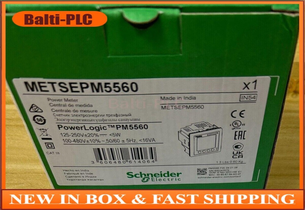 SCHNEIDER ELECTRIC PowerLogic Power Meter METSEPM5560