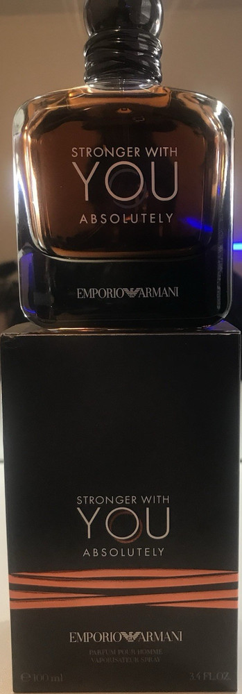 Emporio Armani Stronger With You Absolutely Parfum Pour Homme Spray 100ml 3.4oz
