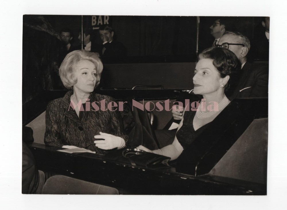 Marlene Dietrich 1964 Original Press Photo AGIP Robert Cohen Paris Reims Event