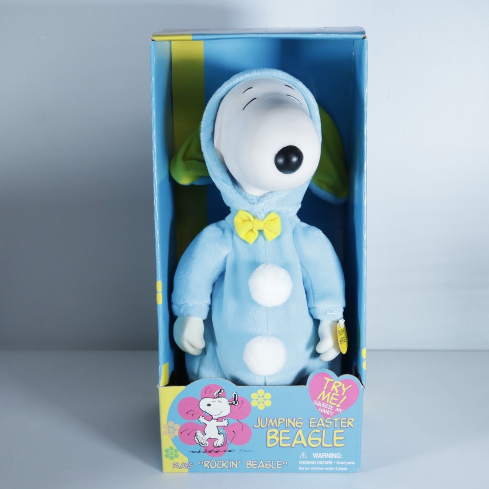 VTG PEANUTS Hip Jumping Easter Beagle 