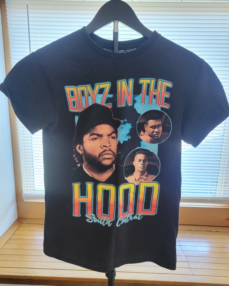 Boyz N The Hood T-Shirt Men’s Small Black Graphic Movie Rap Hip Hop Tee