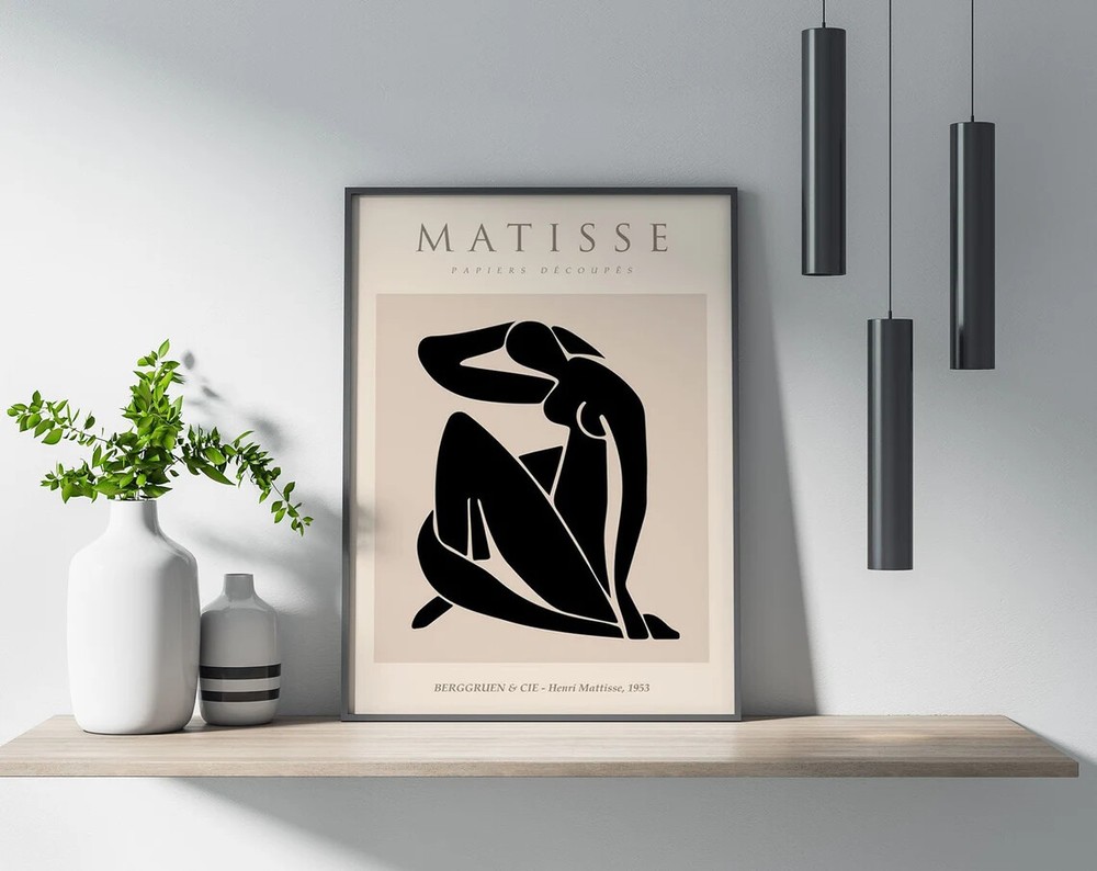 Berggruen & Cie No by Henri Matisse Poster Premium Quality Choose your Size