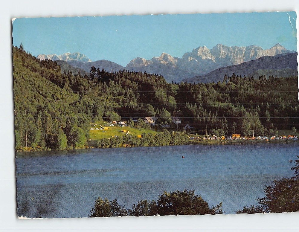 Postcard Scenic View of Klopeiner See in Austria