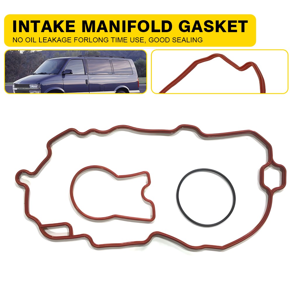 Sealed Rubber Intake Plenum Gasket MG3129 MS95816 for 1996-2005 Chevrolet Express