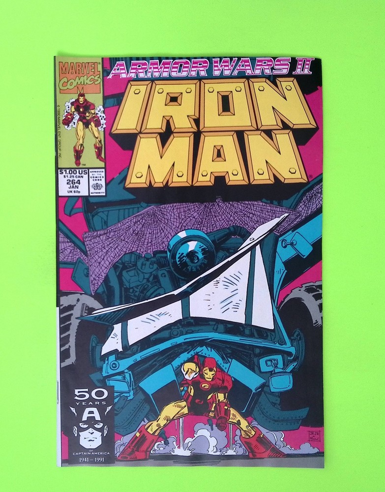 Iron Man #264 Vol. 1 1991 Marvel Comics 1st App High Grade Comic Book X86-58