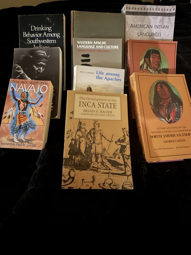 10 Book Lot Native American Studies  Various Authors