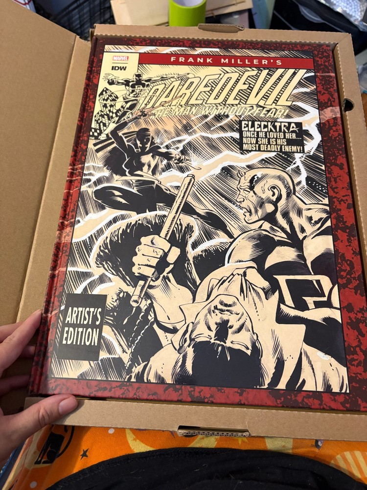Frank Miller's Daredevil Artist's Edition- Hardcover Large
