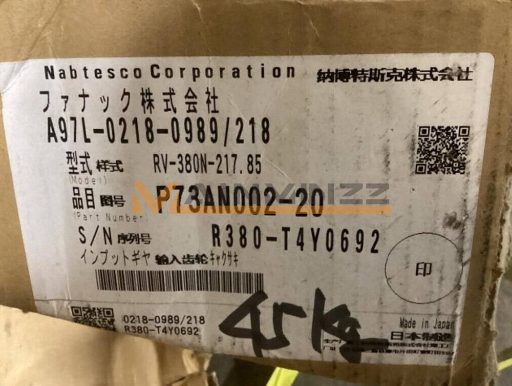 1PC NEW Fanuc Robot 2000IC165F Reducer A97L-0218-0989#218