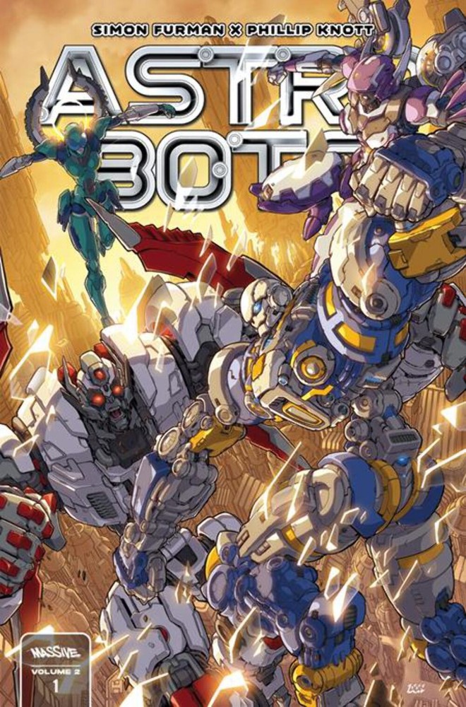 Astrobots (Vol 2) #1 (Of 5) Cvr B Don Figueroa Var