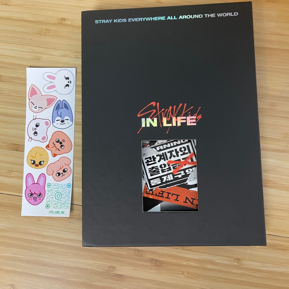 Lee Know Stray Kids - In生 In Life Album - CD Photocard Booklet CD POB Frame PC