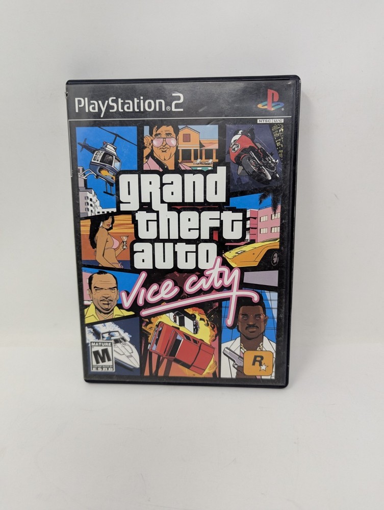 Grand Theft Auto Vice City, PS2, PlayStation 2