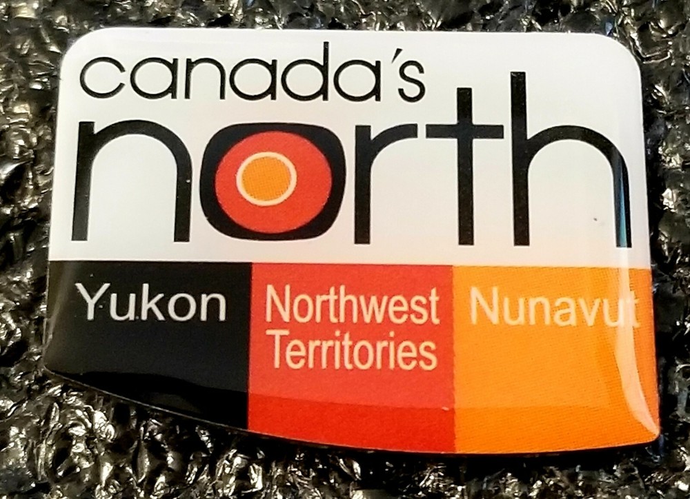 Juegos Olímpicos de Vancouver 2010 * Norte de Canadá * Yukón Nuevo con Etiquetas Prendedor Nunavut