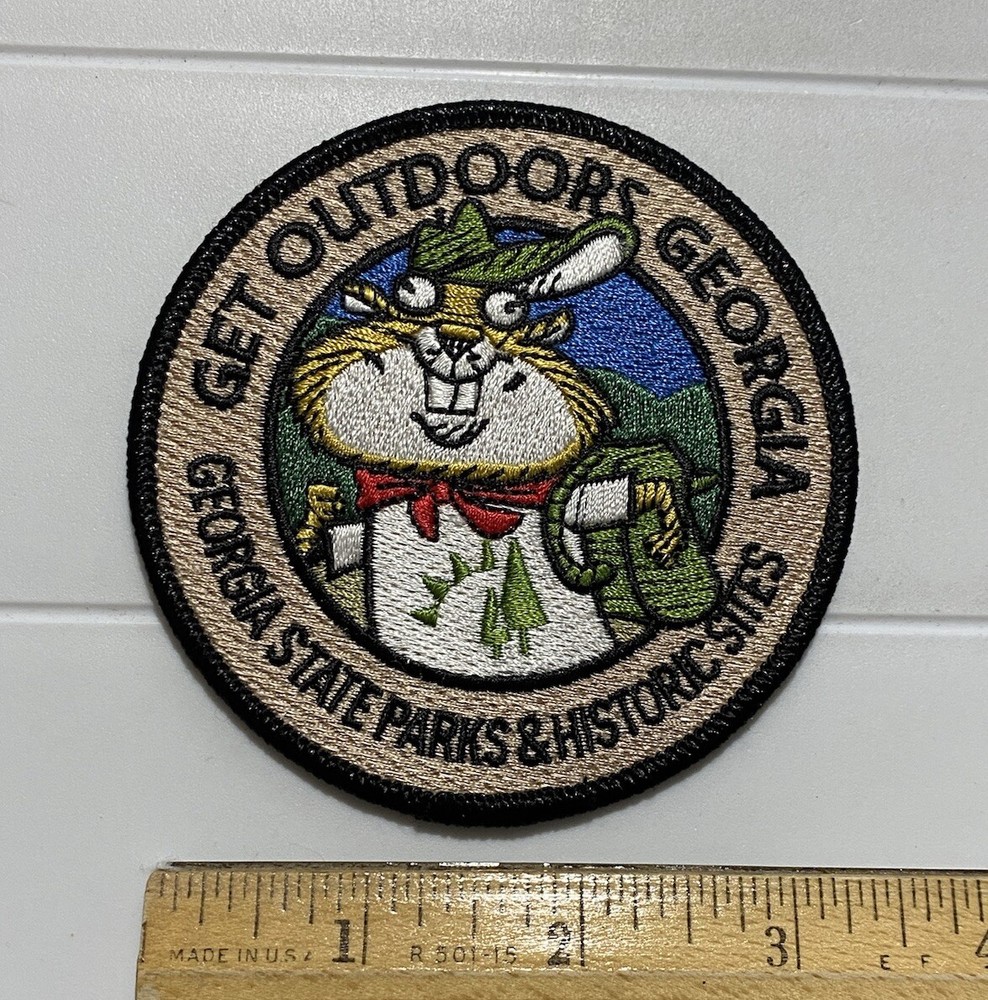 Get Outdoors Georgia State Parks & Historic Sites Souvenir Embroidered Patch