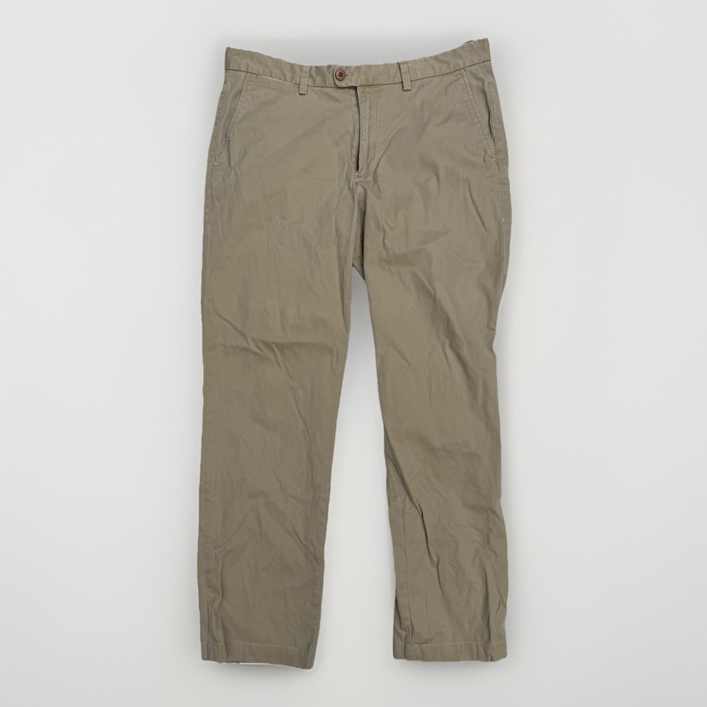 Tommy Bahama Mens 35x34 Stretch Corduroy Chino Pants in Comfortable Camel