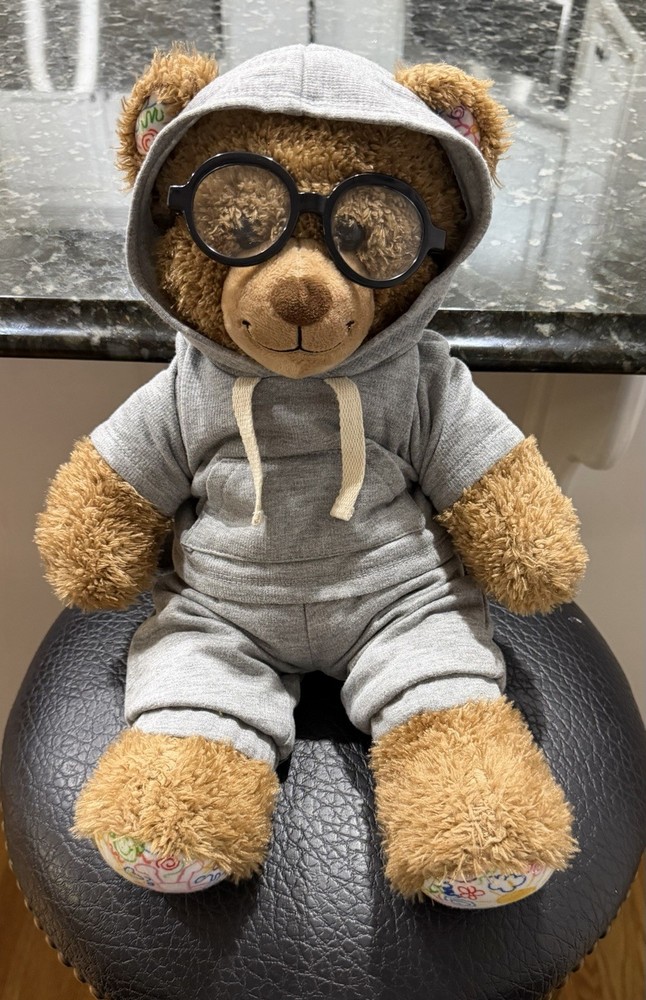 BAB Light Brown Teddy Bear Plush Stuffed Animal Build a Bear! 🐻