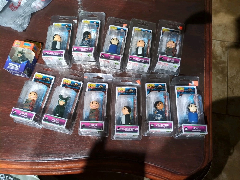 Pin Mate Lot of 11 with Bonus Godzilla Pocket Pop Vinyl Figures