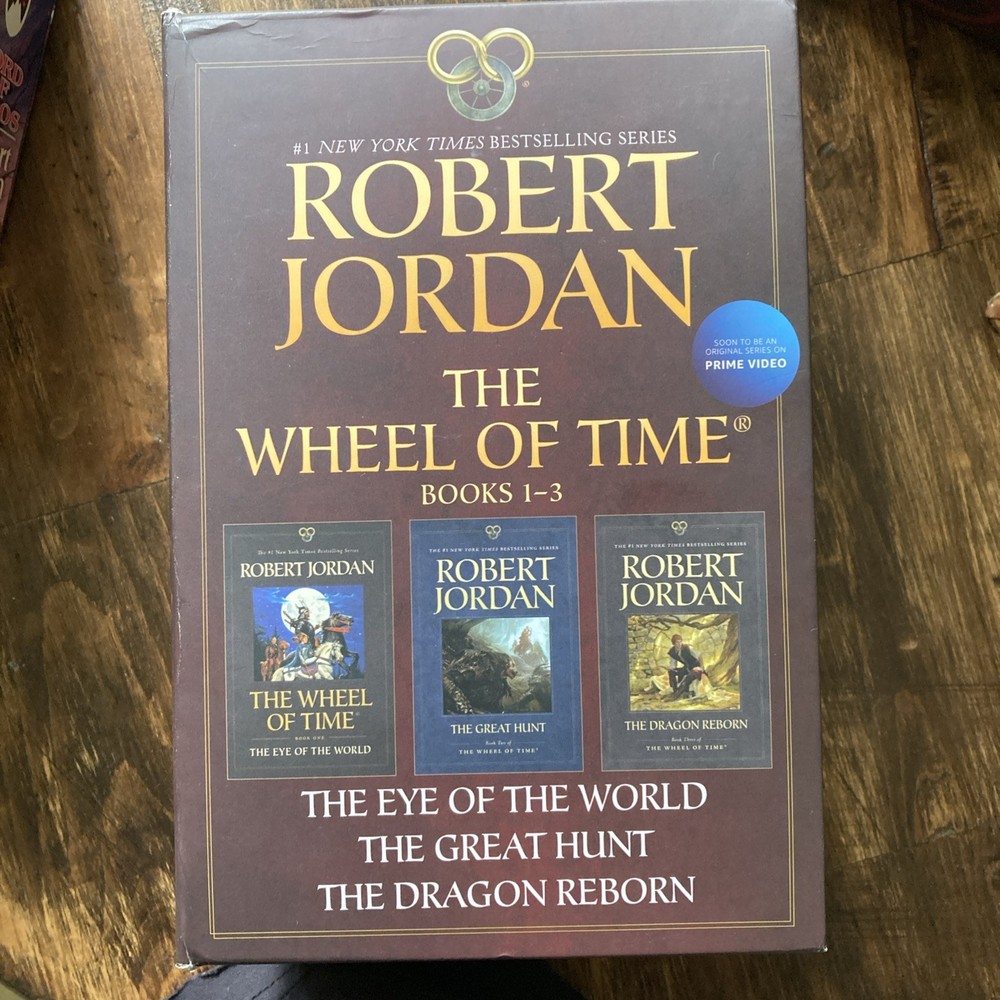The Wheel of Time 1-3 Paperback Box Set  Robert Jordan Mass Market Books