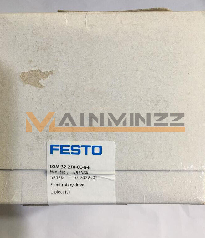 ONE NEW Festo rotary cylinder DSM-32-270-CC-A-B