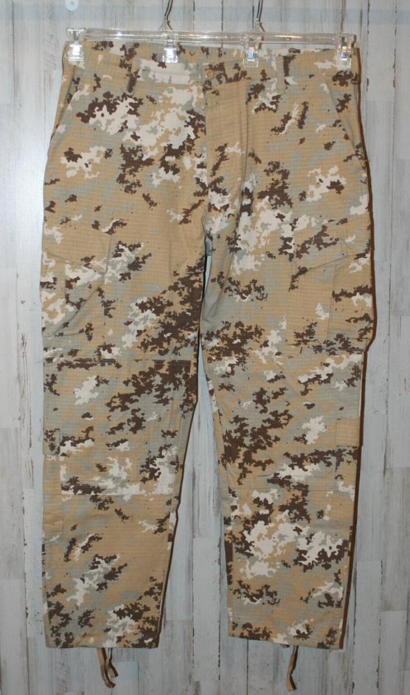 Army Combat Uniform Classic Camo Ripstop Cargo Pants Military Tactical