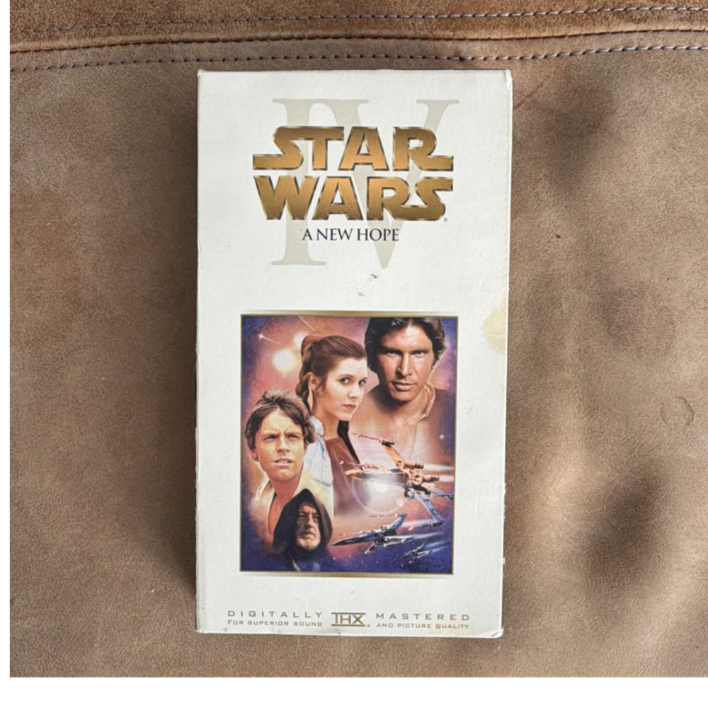 Star Wars: A New Hope THX Mastered VHS 20th Century Fox George Lucas Mark Hamill