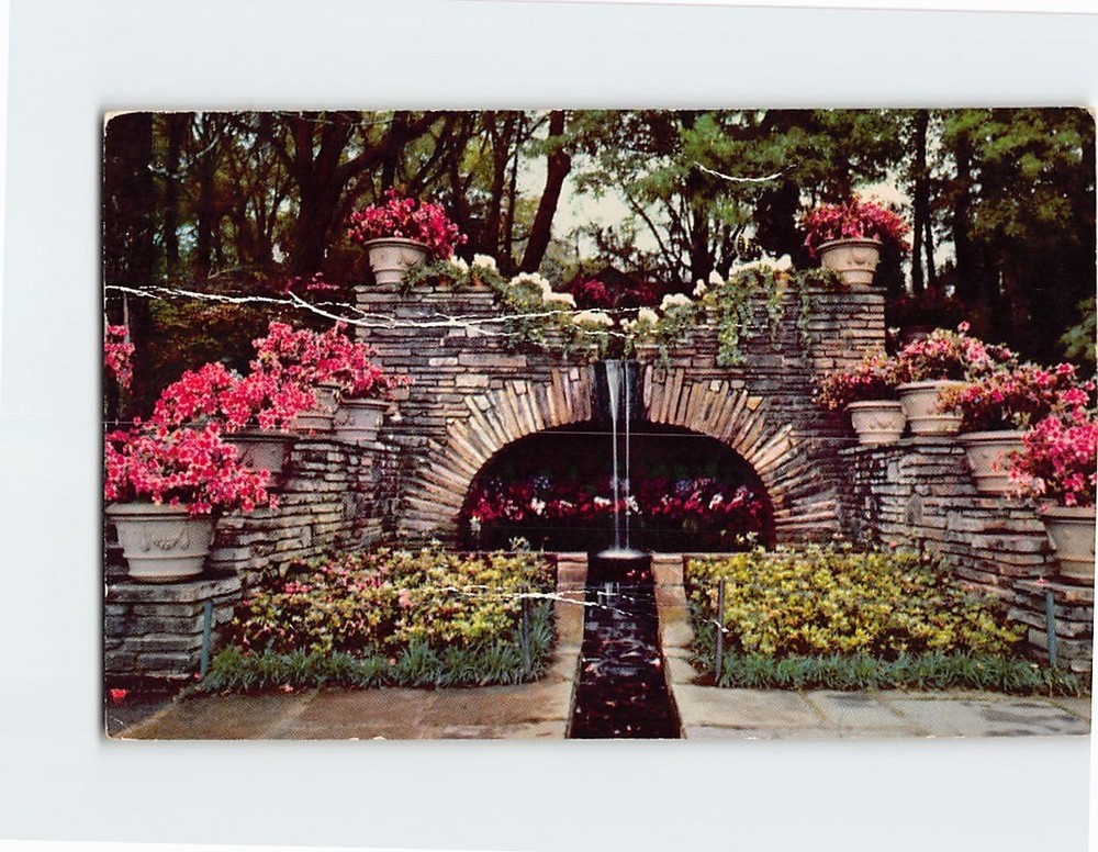 Postcard Grotto Bellingrath Gardens Mobile Alabama USA