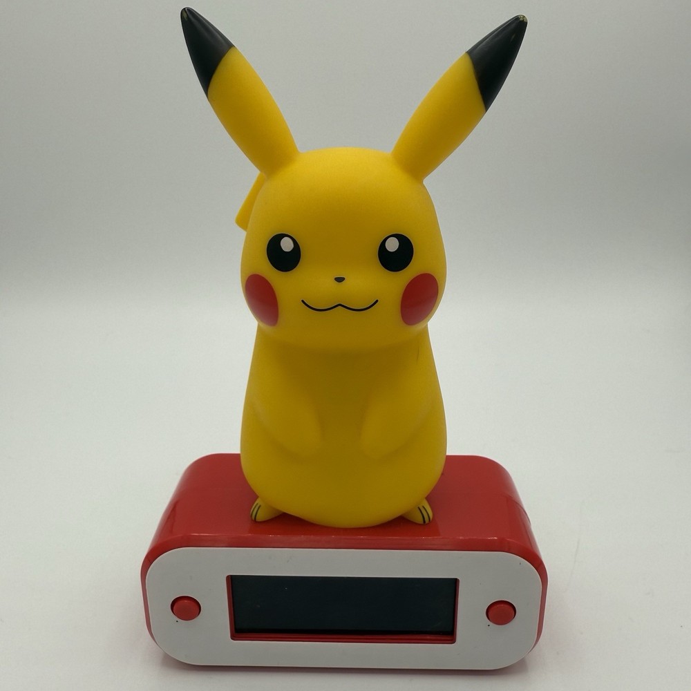 Pokemon Pikachu Light-up 3D Figure Digital Alarm Clock by Teknofun-Madcow WORKS