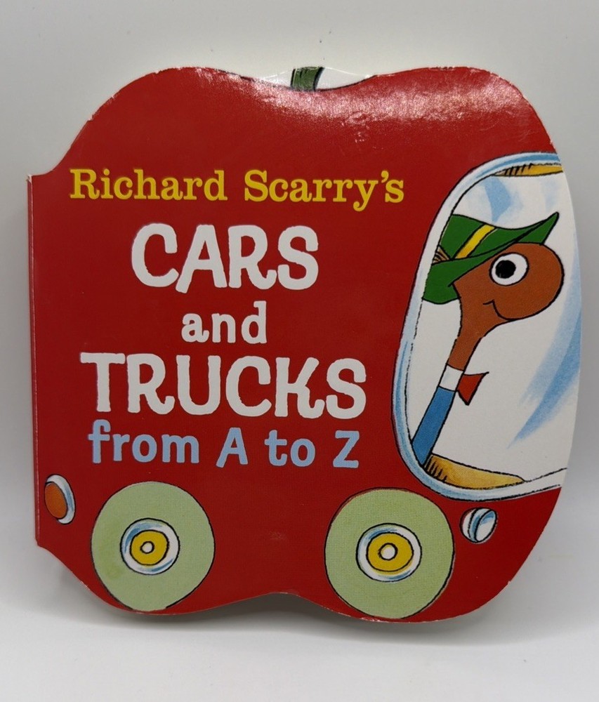 Richard Scarry's Cars and Trucks from A to Z  - A Chunky, Board Book