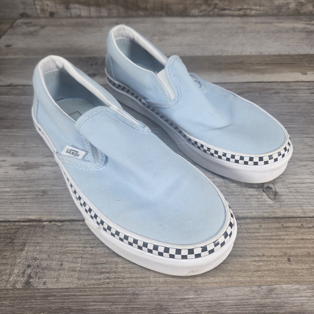 Vans Unisex Classic 500714 Blue Casual Shoes Sneakers Size M 5.5 W 7
