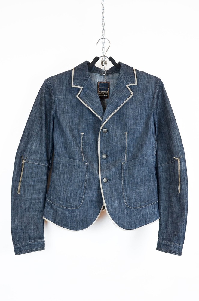 Marithé François Girbaud Denim Blazer Jacket Italy – Size IT 42 S-M