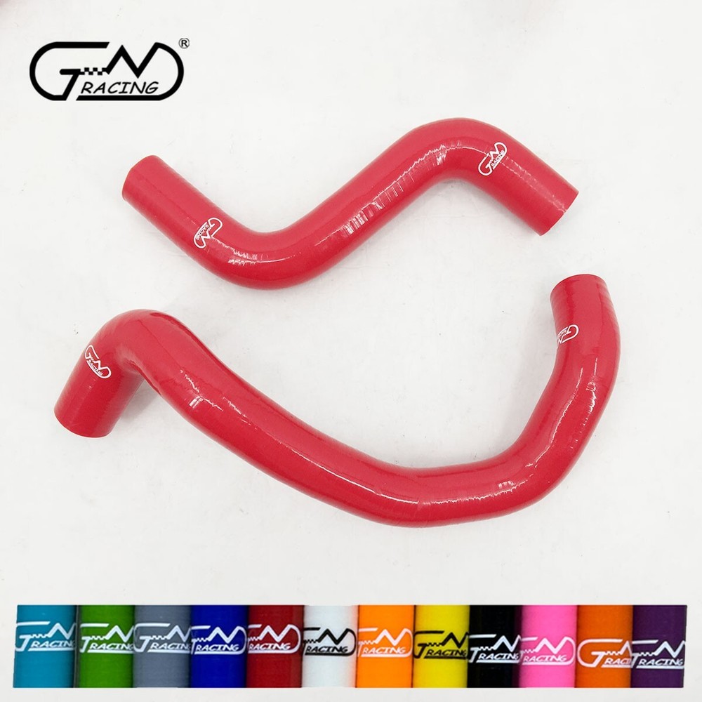 Fit 1995-2001 Nissan Maxima 3.0L V6 VQ30DE GAS Silicone Radiator Hoses Kit Red