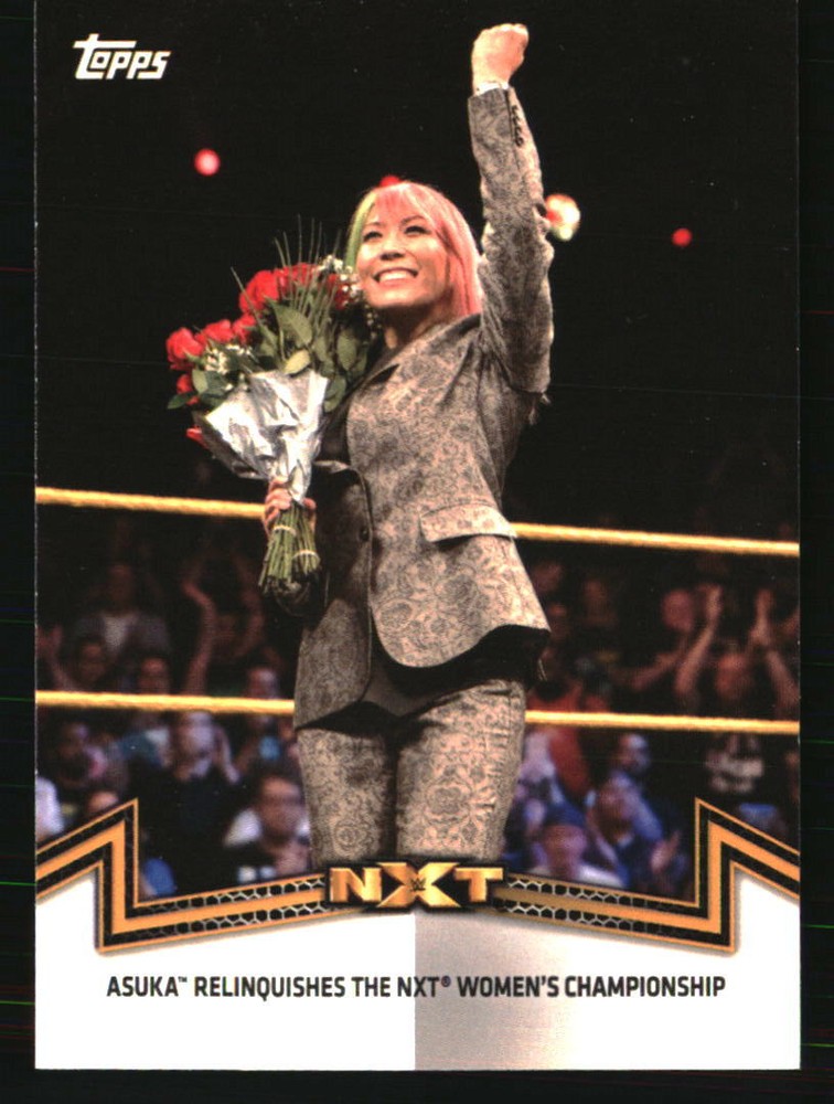 Asuka 2018 Topps WWE Women's Division #NXT-29 WRESTLING Card