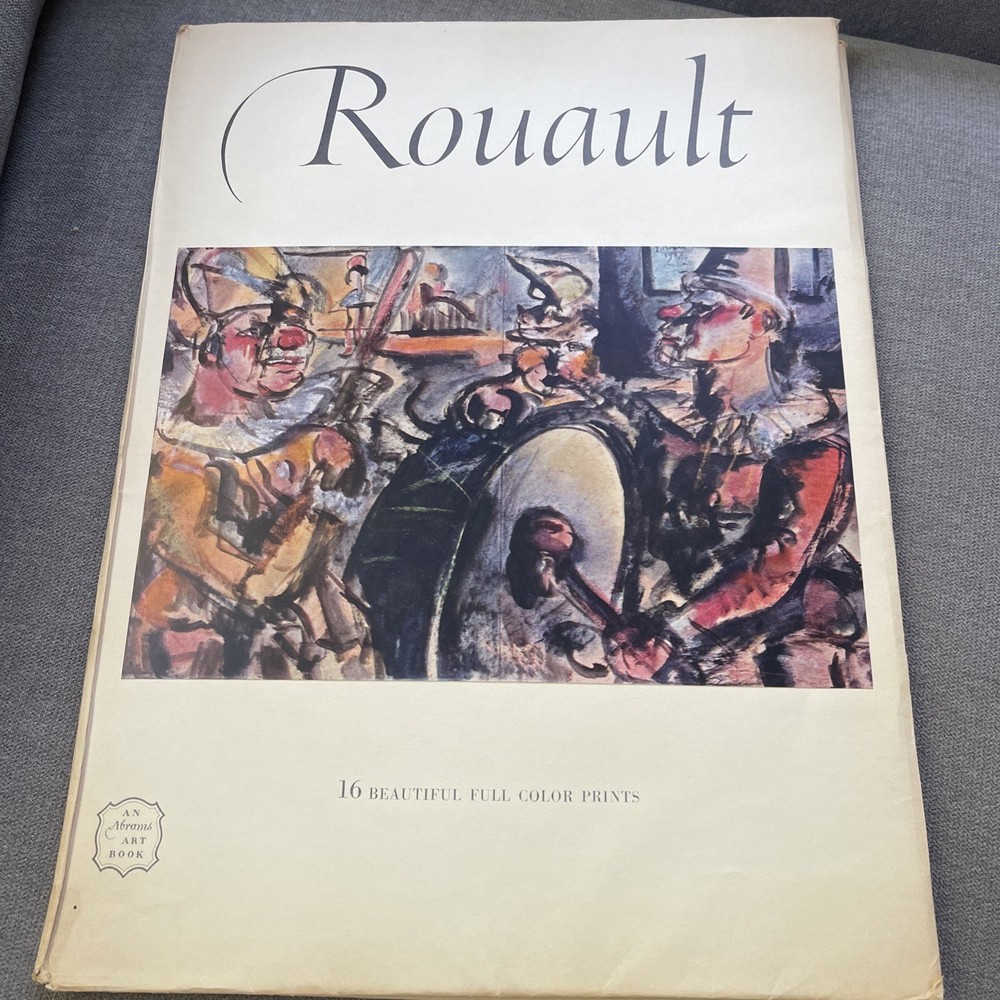 ROUAULT 16 Beautiful Full Color Frameable Prints - Abrams Art Book 1954