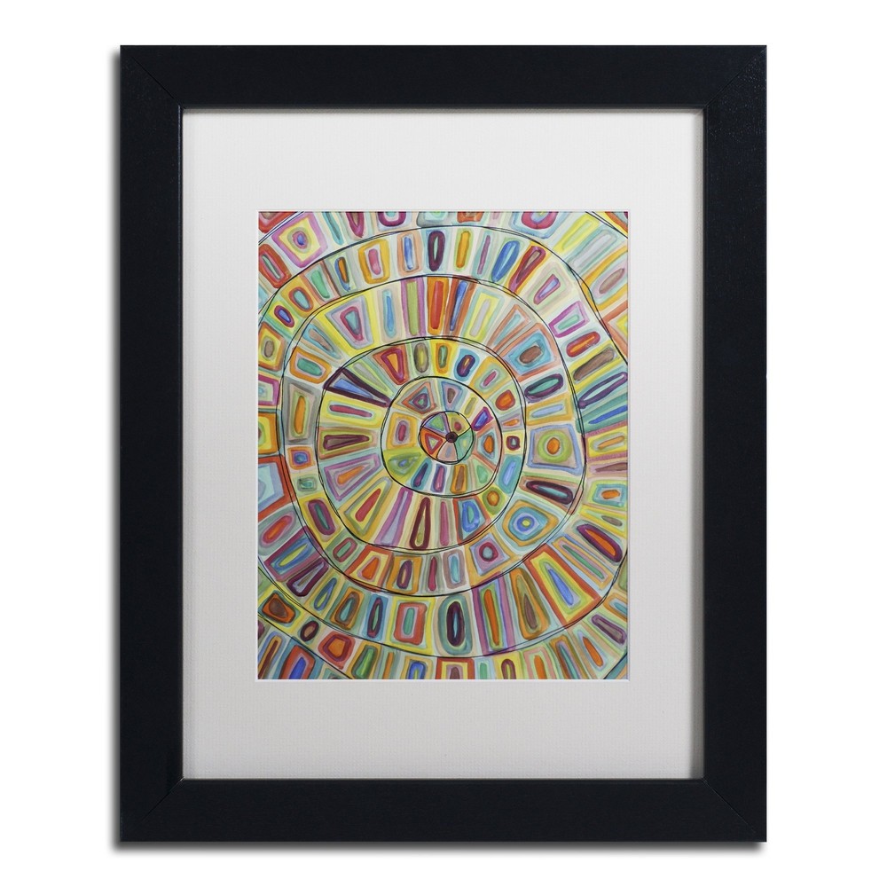 Sylvie Demers Ma Cible White Matte Frame 11x14 Inches