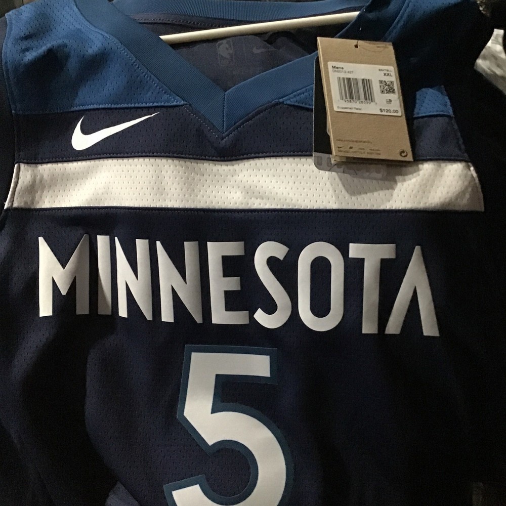 Nike Anthony Edwards Minnesota Timberwolves MensJersey Size XXL New With tags