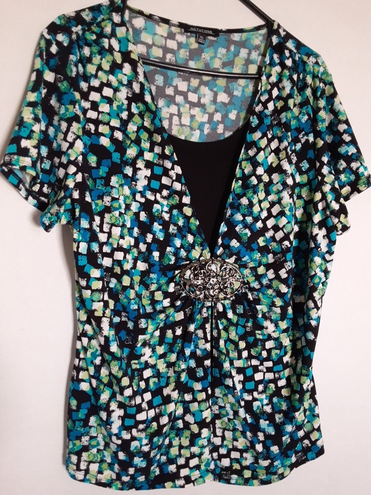 Notations Womens Top Size Xl