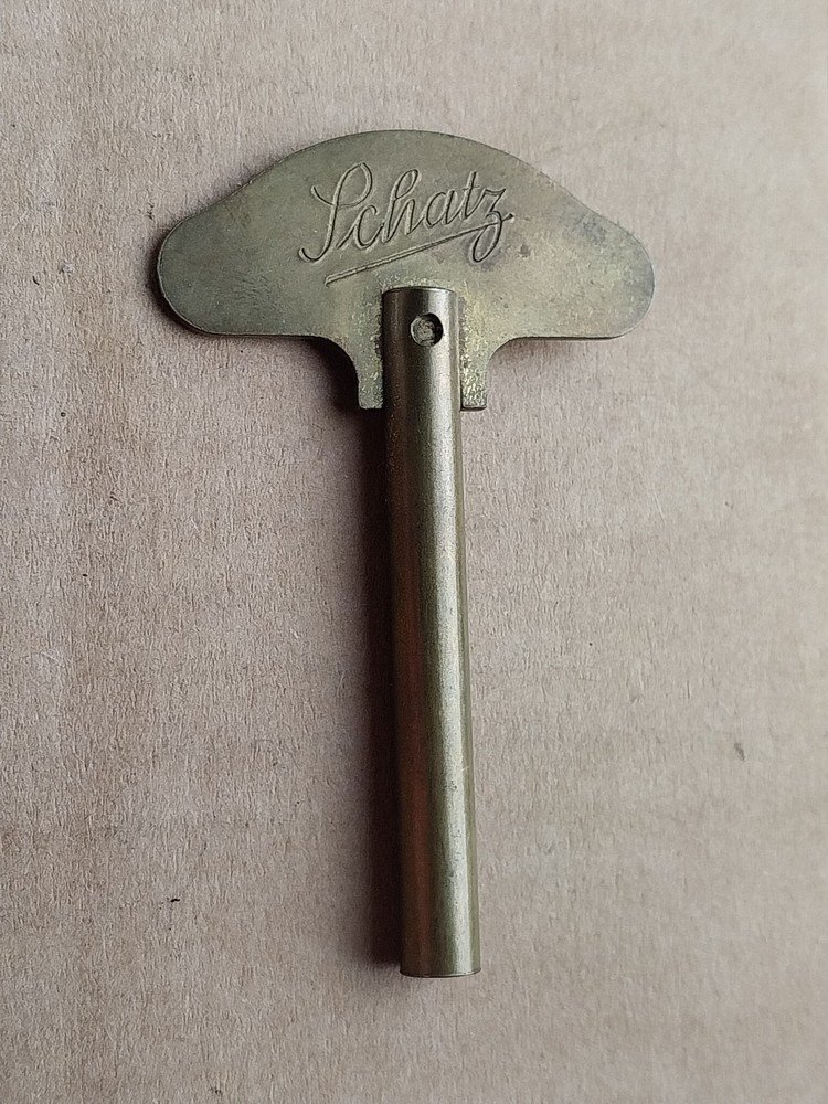 Vintage Schatz 400 Day Anniversary Clock Key Replacement Part