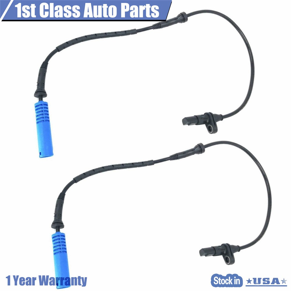 2x ABS Wheel Speed Sensors Front Left & Right for 2000-2003 BMW X5 34526756379
