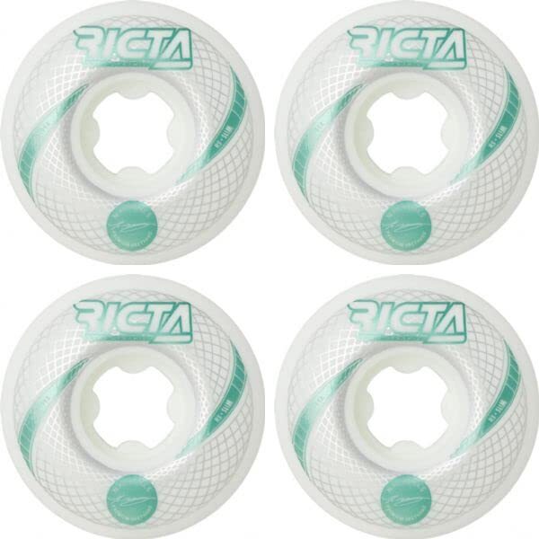 Ricta Wheels Maurio McCoy Vortex Naturals 54mm 99a Slim White Set of 4