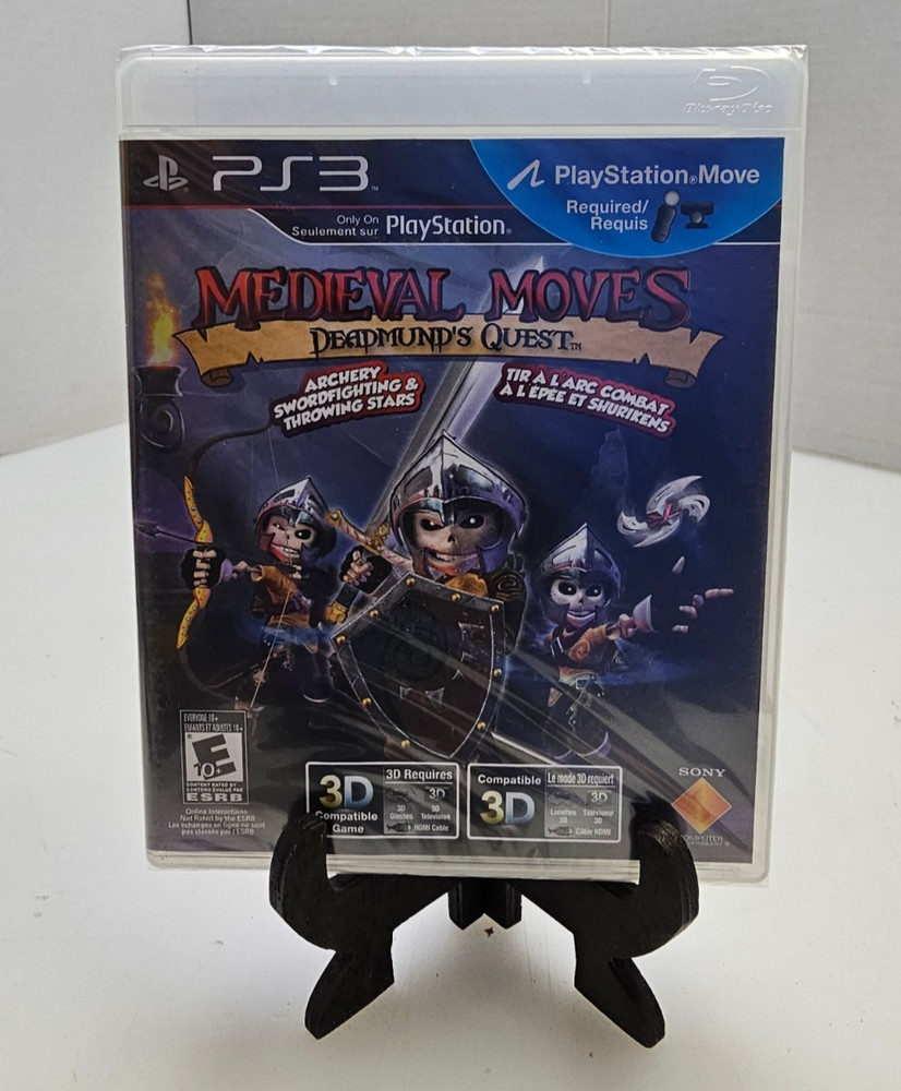 Sony Playstation 3 PS3 Medieval Moves Deadmunds Quest Sealed Video Game