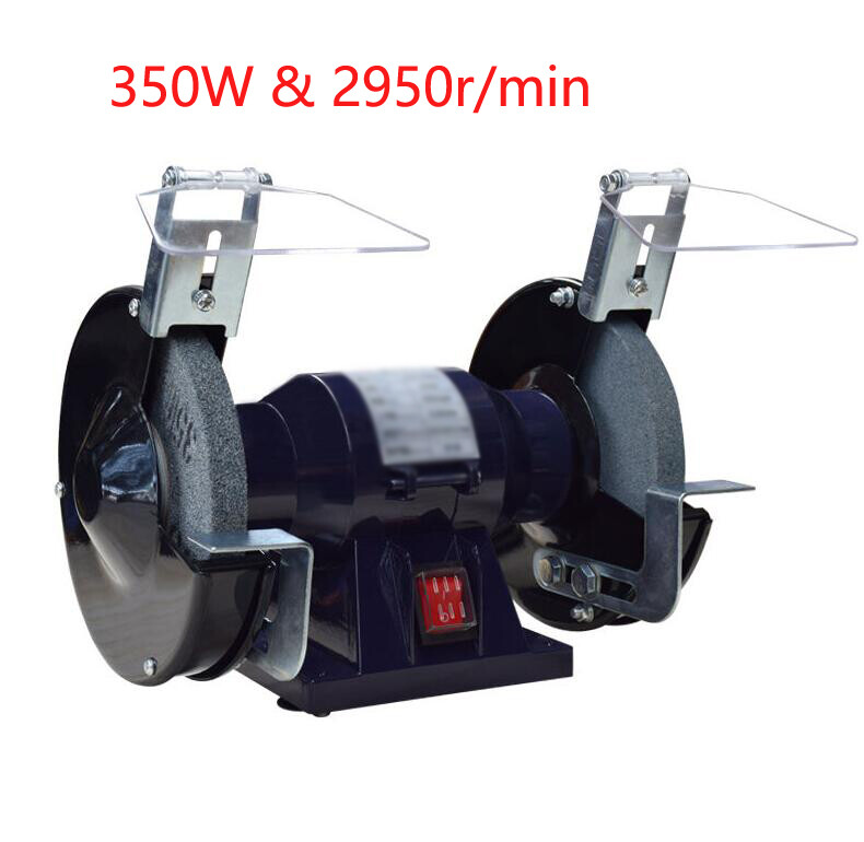 220V Bench Grinder Industrial Electric Grinding Machine Small Knife Sharpener