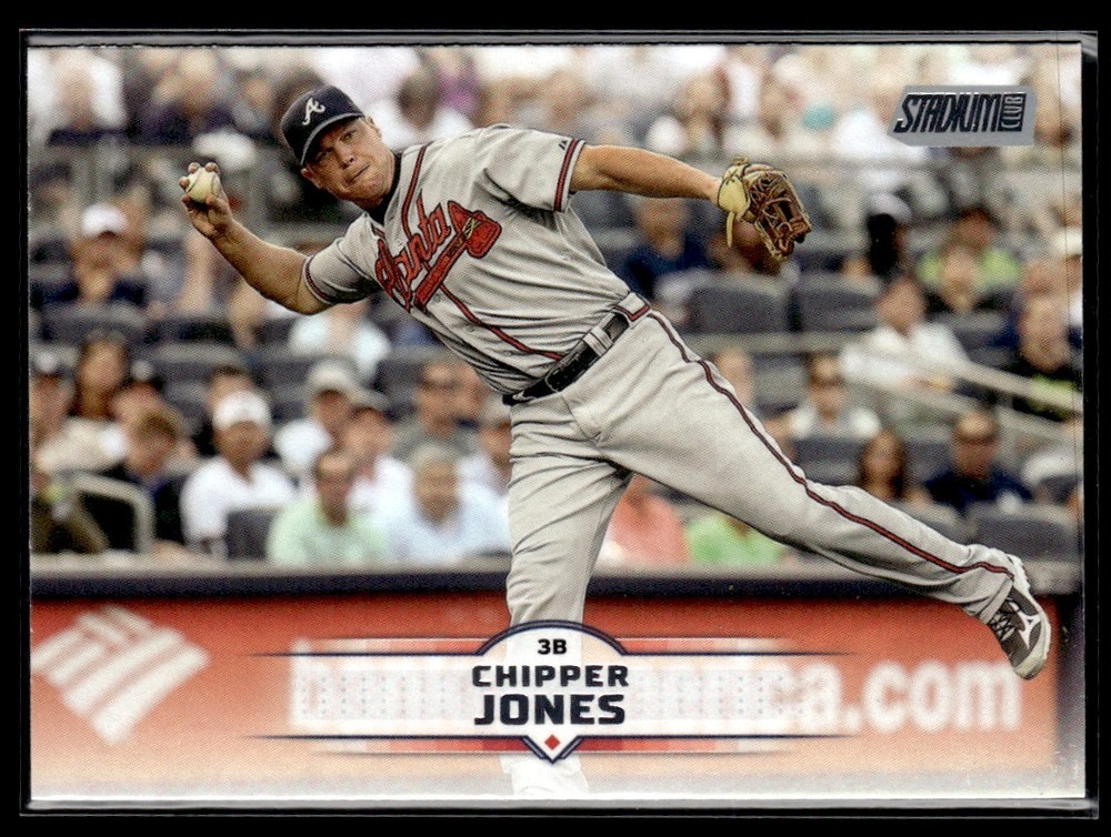 2025 Topps Stadium Club Base Chipper Jones Atlanta Braves #84