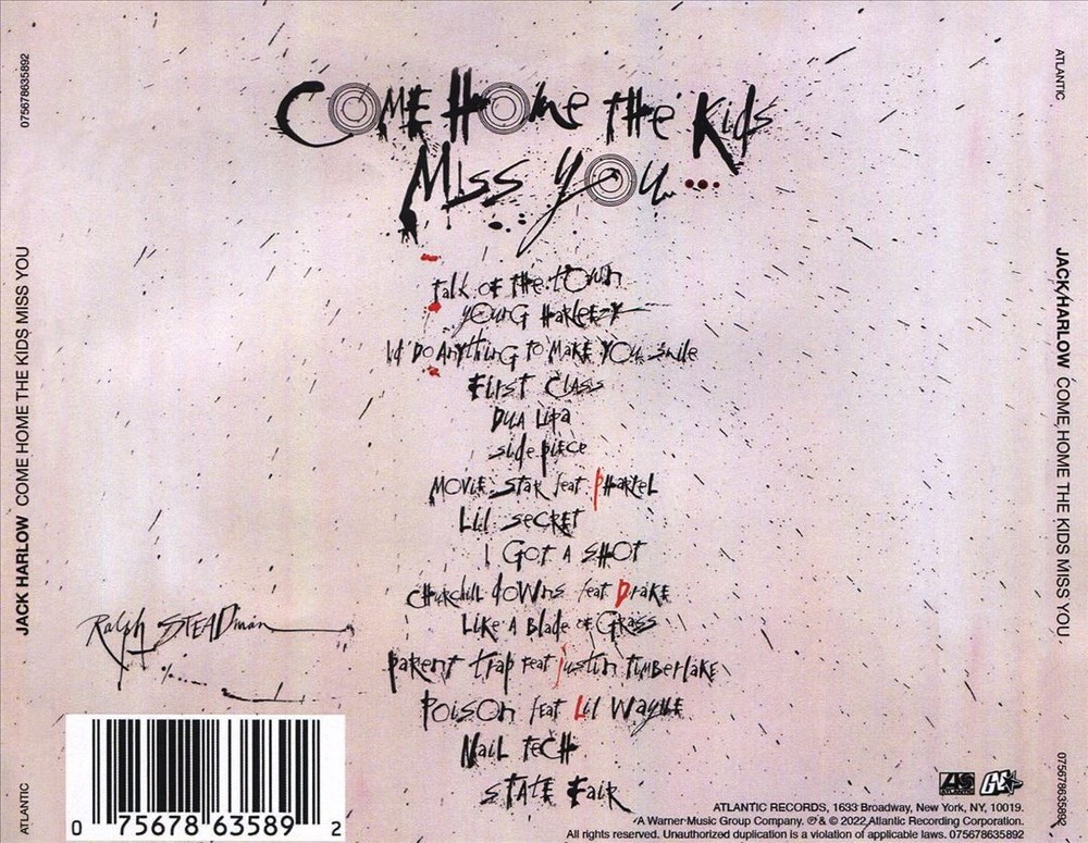 Jack Harlow Come Home The Kids Miss You New Cd