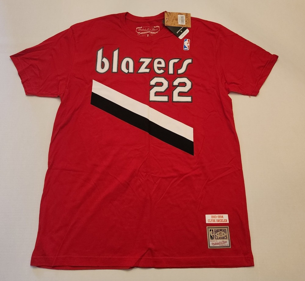 Mitchell & Ness Clyde Drexler T-Shirt Men's XL New W/ Tags