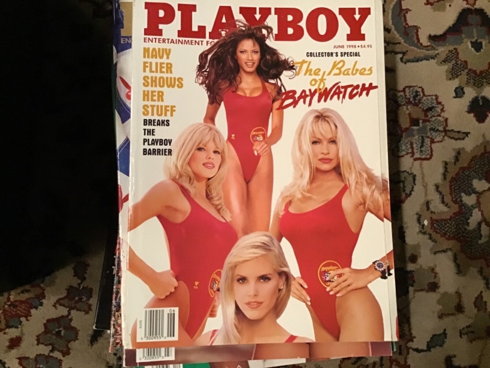 Vintage Playboy Magazine June 1998 Bay Watch Babes, Pamela Anderson, Excellent