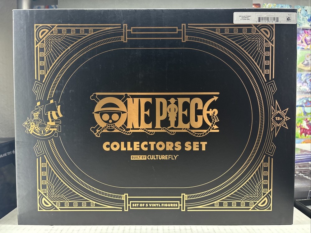 One Piece Collectors Set Built by CultureFly Premium Vinyl Figure Set Of 5 NEW